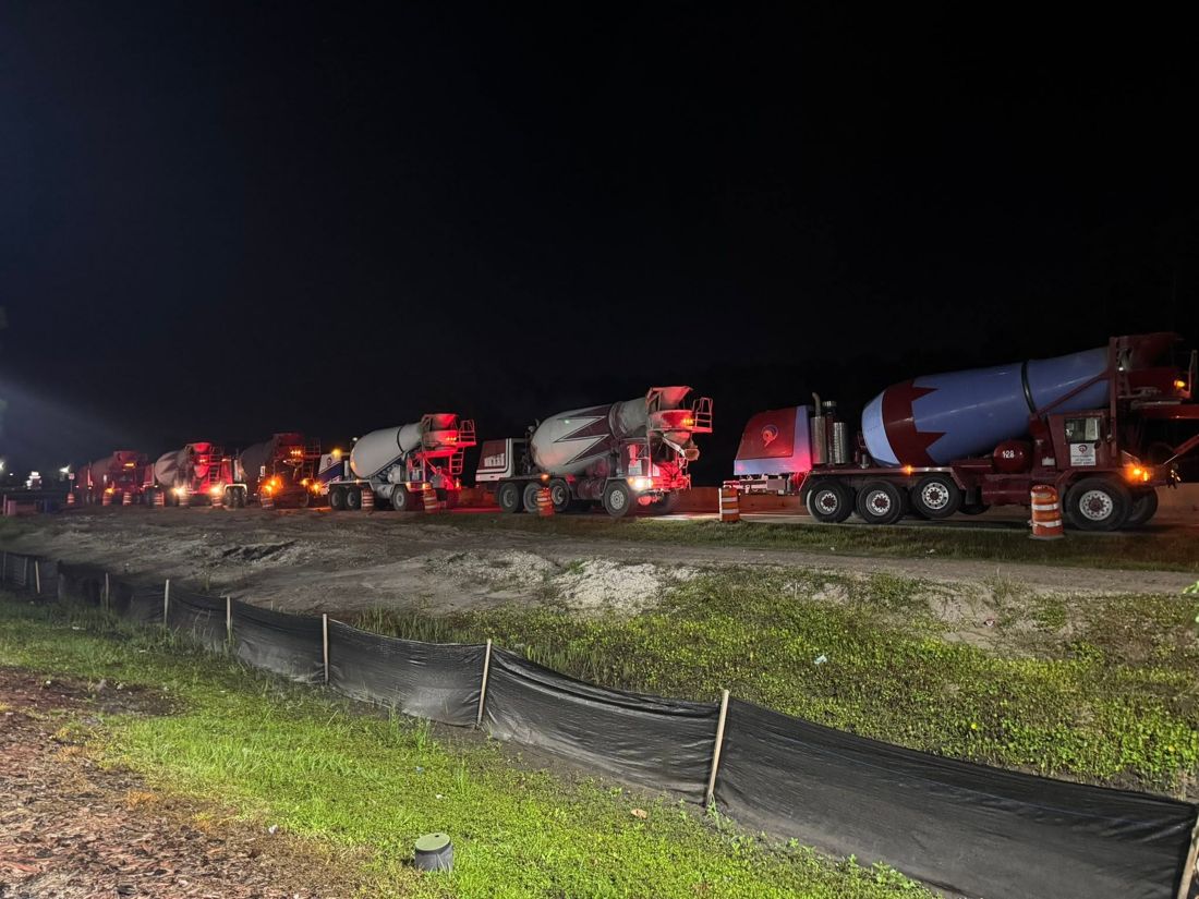 Original photo of PRM mixer lineup